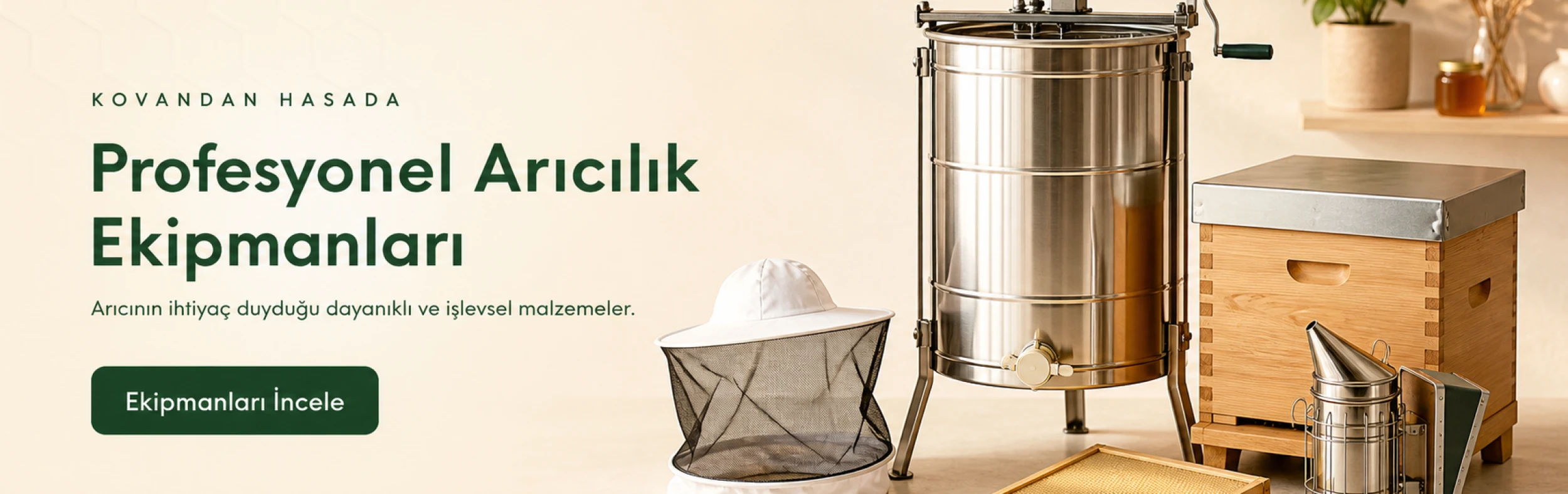 Profesyonel Arıcılık Malzemeleri